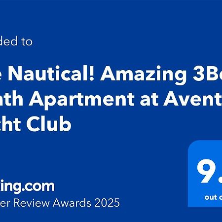 The Nautical! Amazing 3Bed 2Bath Apartment At Aventura Yacht Club Экстерьер фото