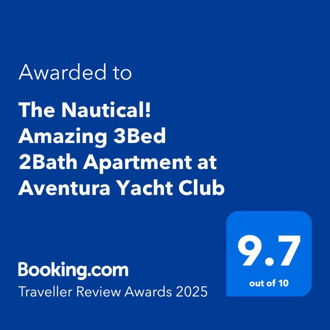 The Nautical! Amazing 3Bed 2Bath Apartment At Aventura Yacht Club Экстерьер фото